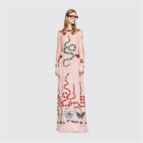 embroidered gucci dresses|gucci dresses clearance.